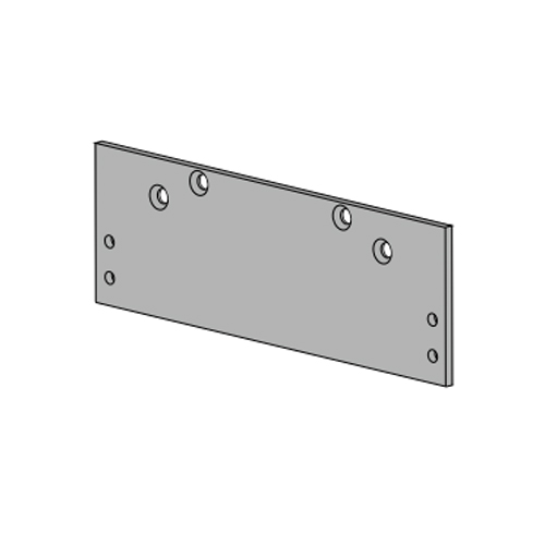 PUSH SIDE MOUNTING PLATE BLACK FOR FALCON SC60A CLOSERS - Surface